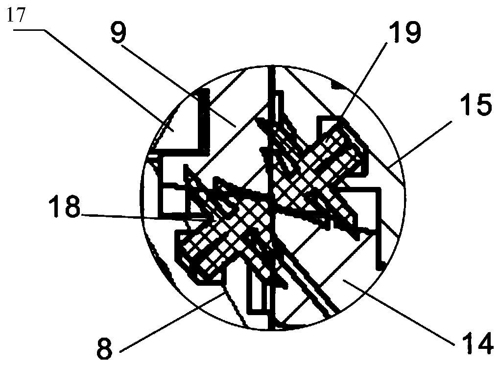 Double-cover sealed transferring device with safety interlocking