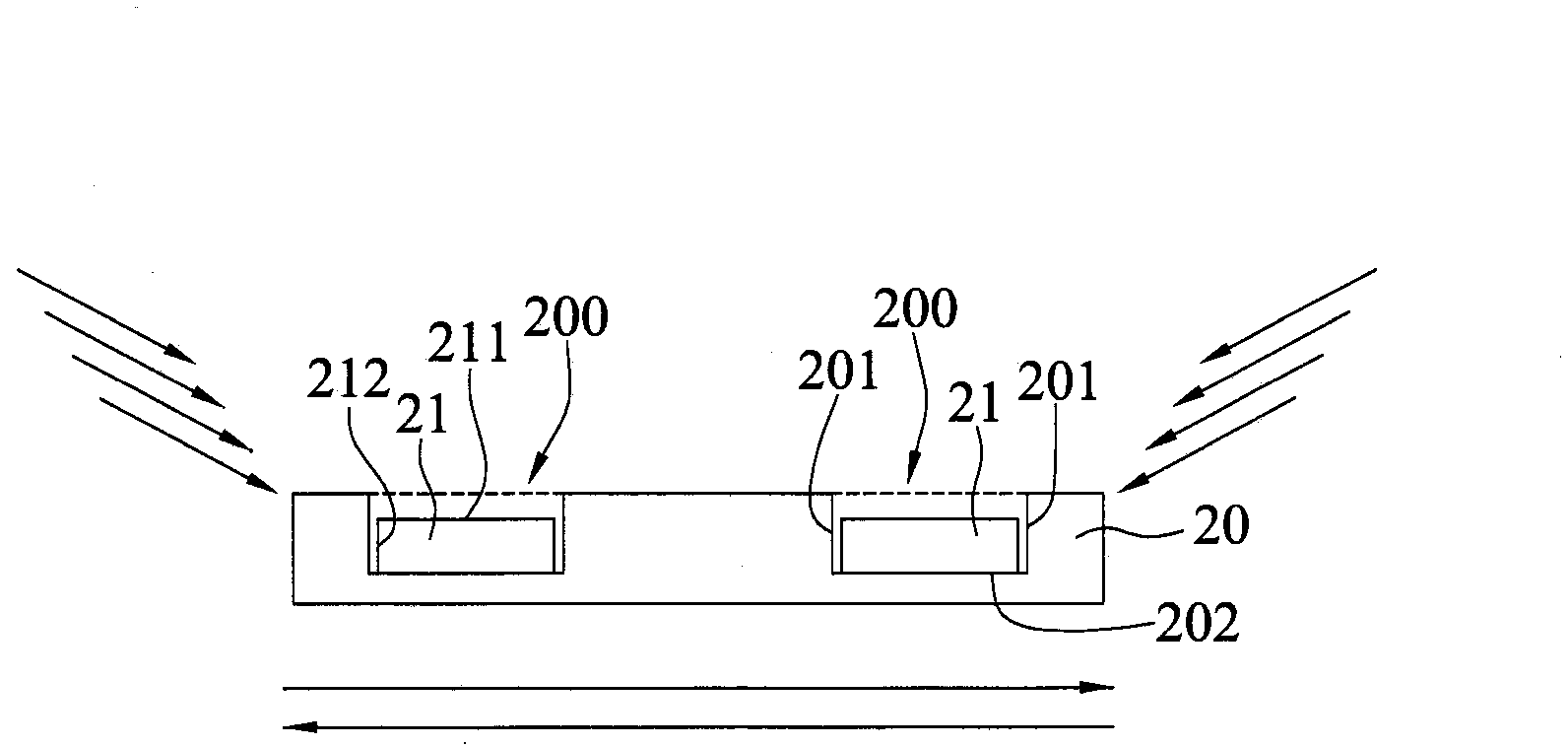 Clamp for sputtering and method for sputtering semiconductor package