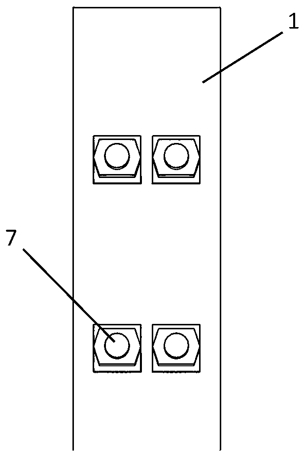 Self-resetting beam column friction energy dissipation joint structure and construction method thereof