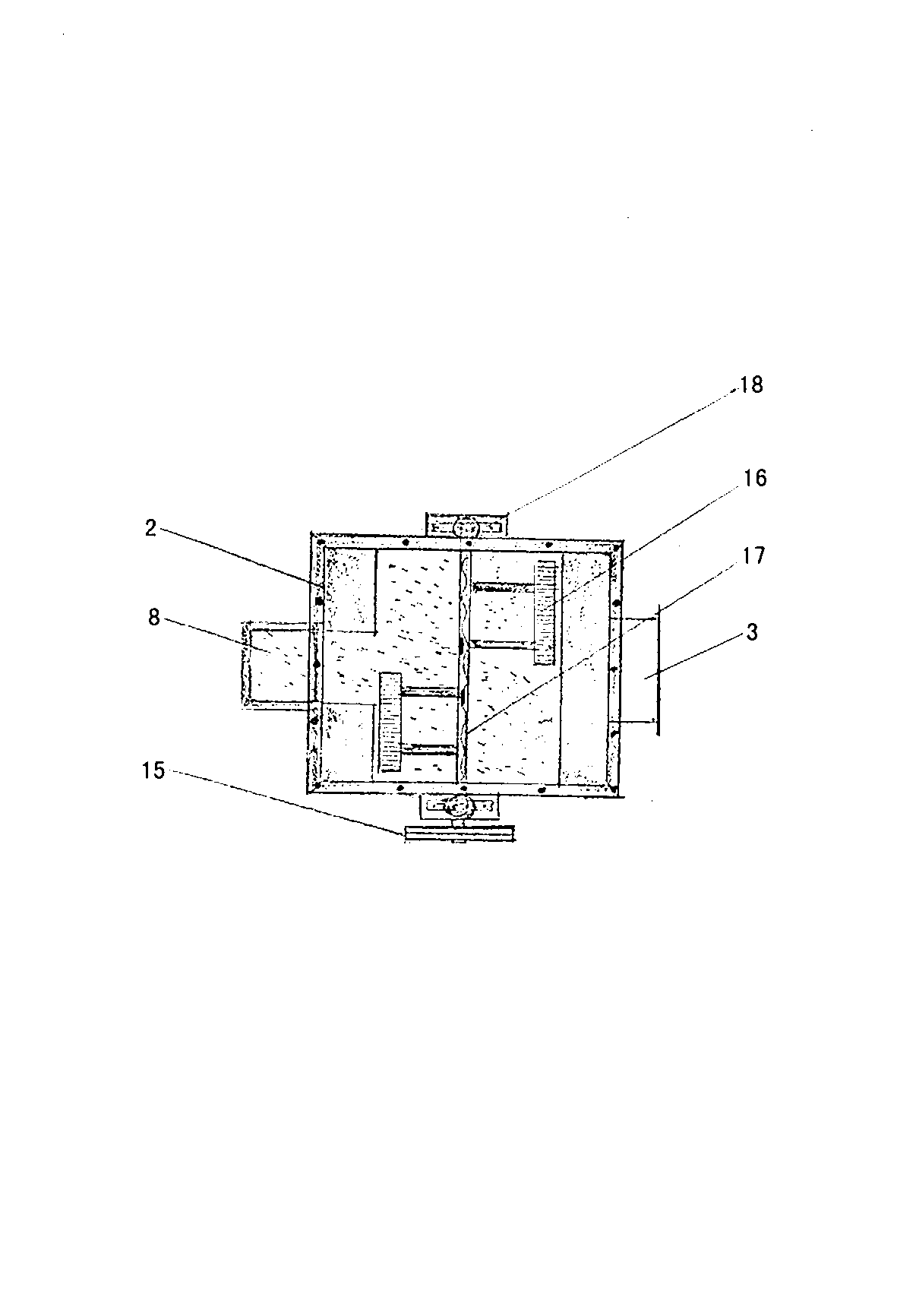 Flue gas conditioning and atomization acid/alkali comprehensive reaction tower