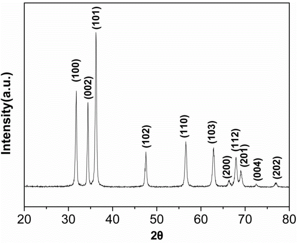 Nitrogen dioxide gas sensor and preparation and testing methods of nitrogen dioxide gas sensor