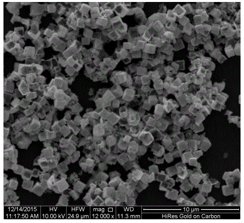 Preparation method of hollow PtPd nanometer material