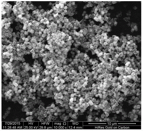 Preparation method of hollow PtPd nanometer material