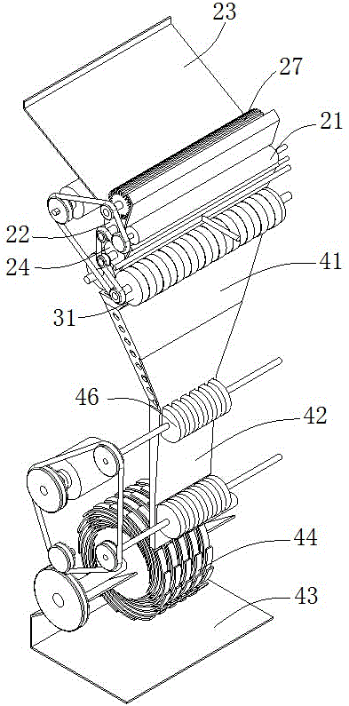 Rubbing-separation type banknote automatic flattening device