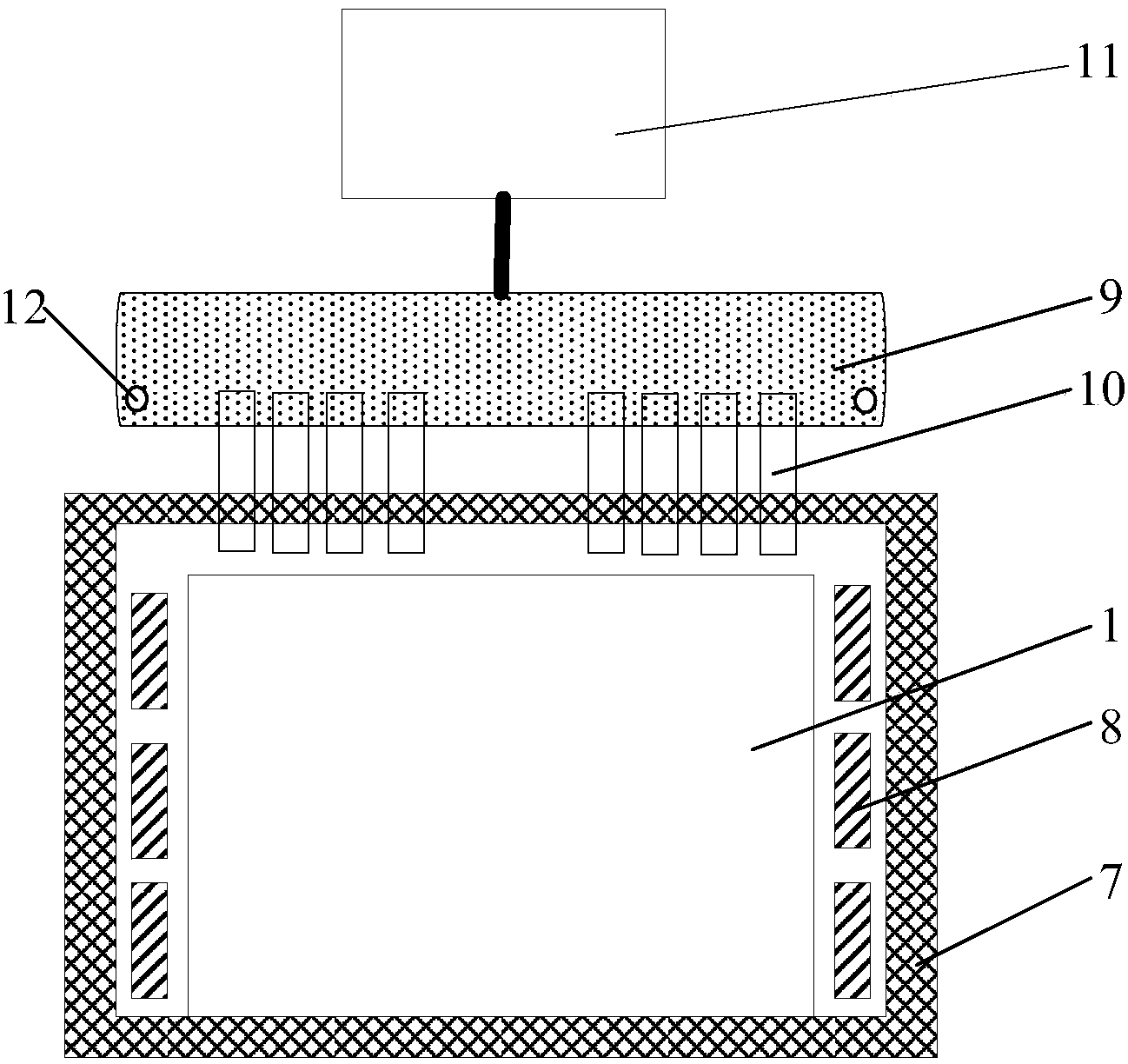 System for achieving real scene simulation by means of vehicle front windshield