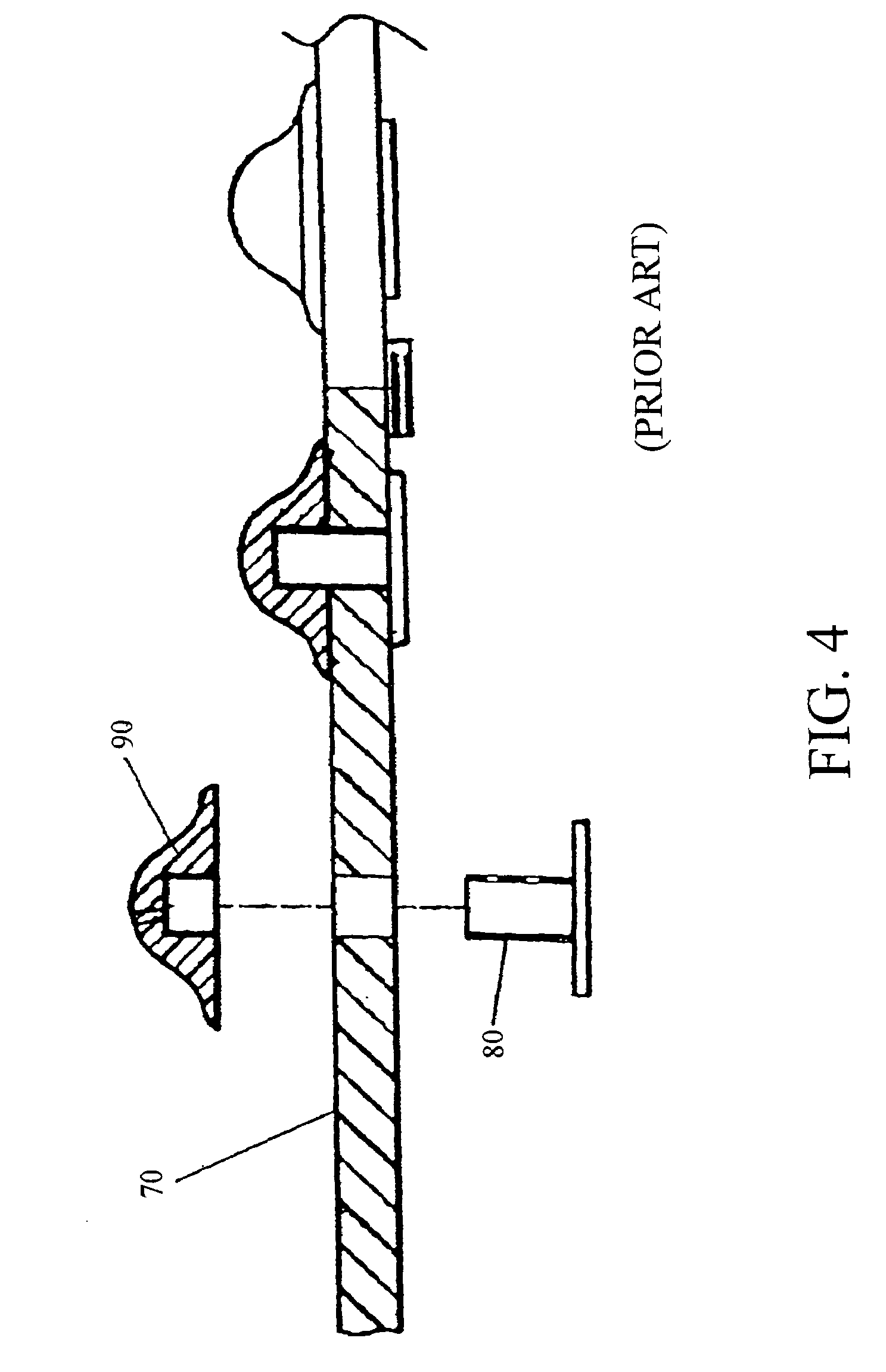 Floating massage pad structure