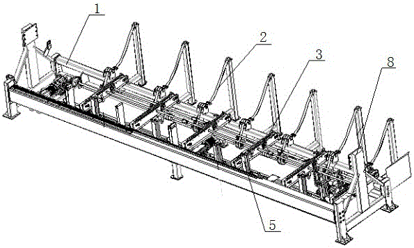 Special-shaped pipe feeding device