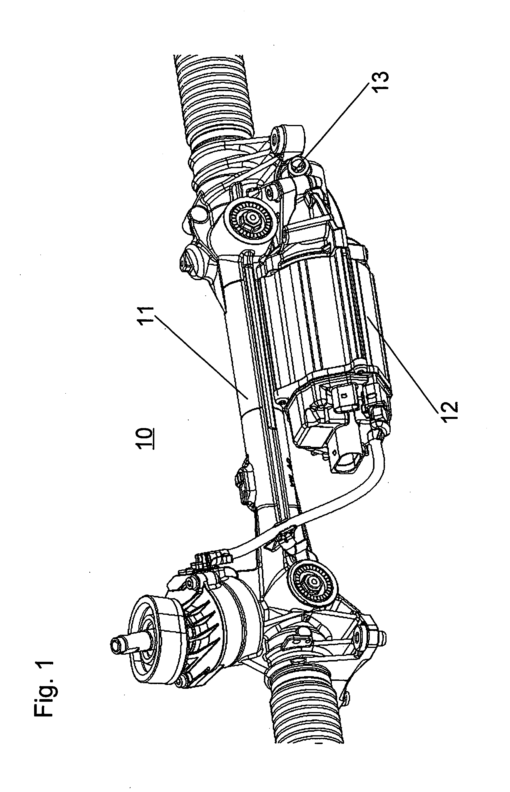 Device for pressing a transfer element