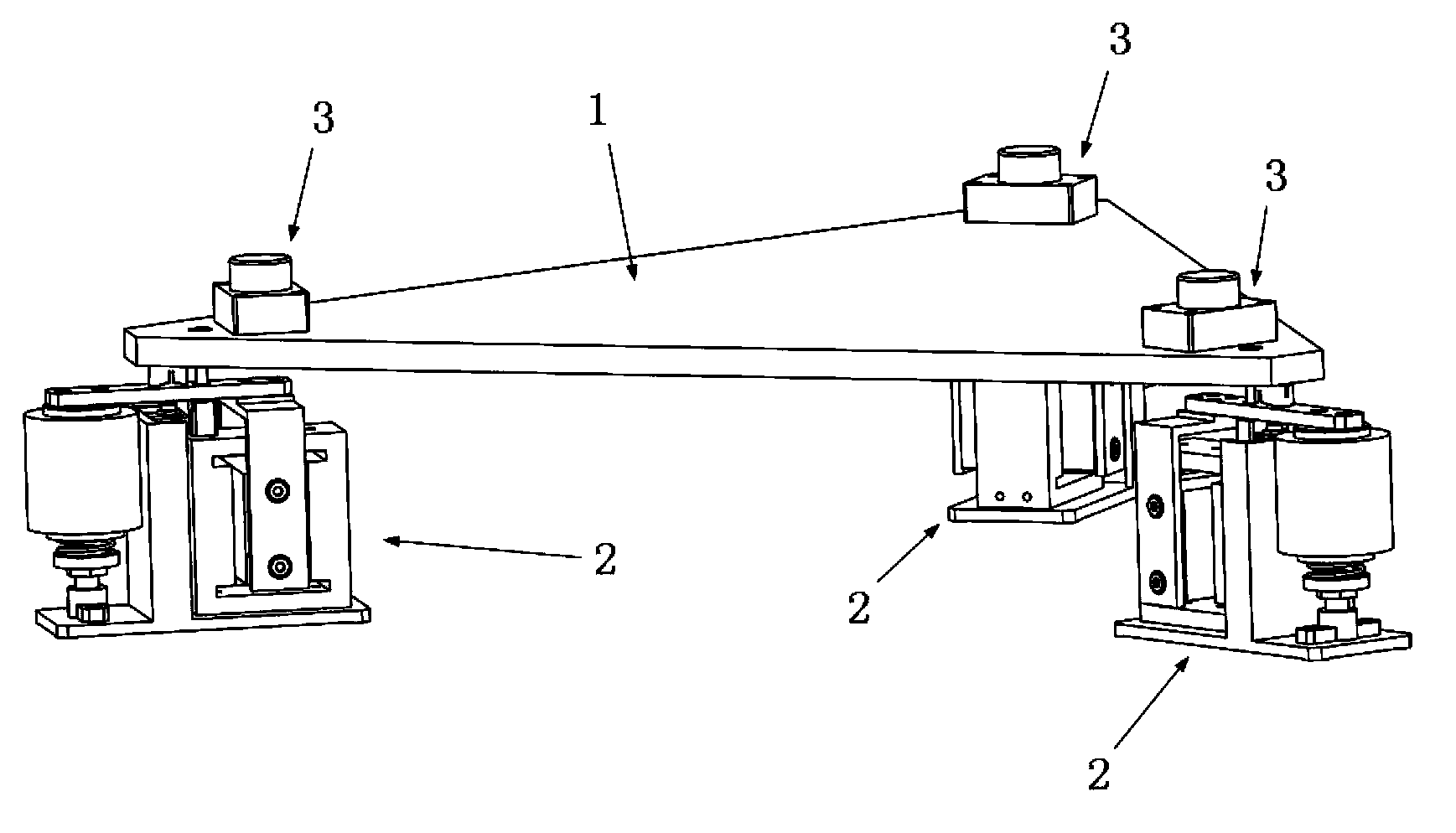 Precision positioning vibration isolation platform