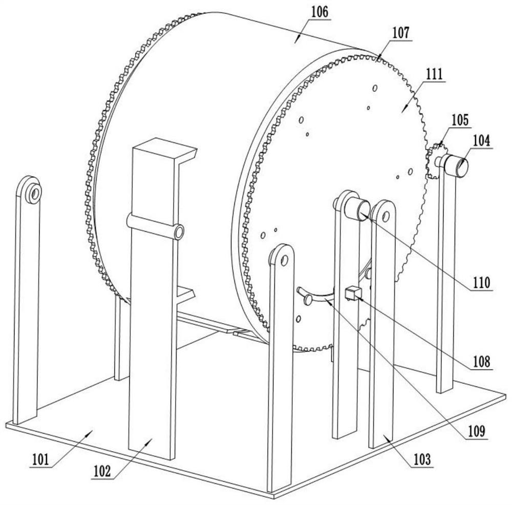 Annular furnace for processing oil well pipe blank