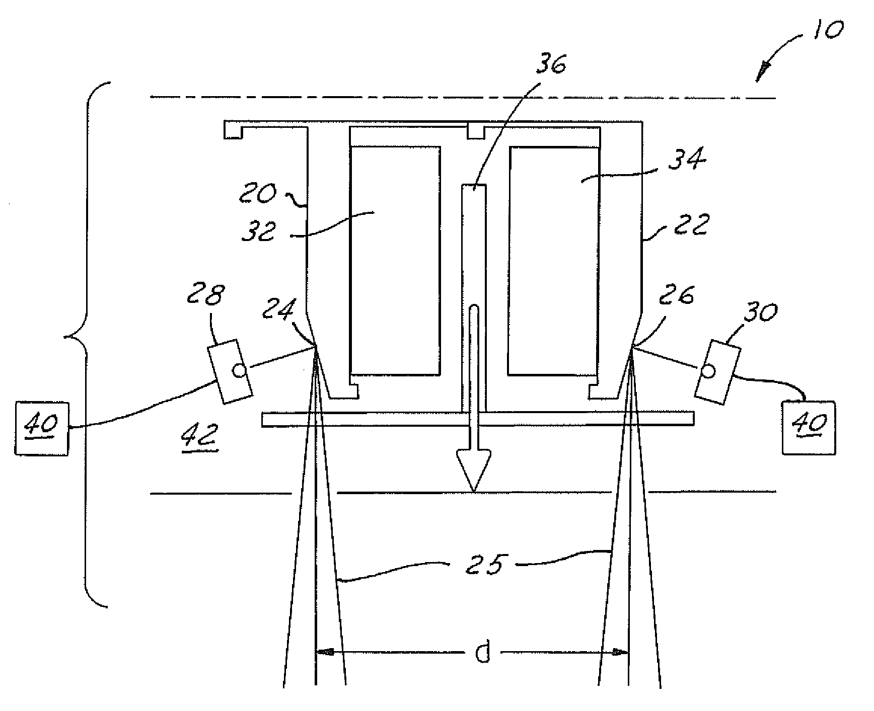Method and apparatus for x-ray anode with increased coverage