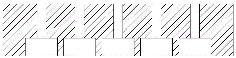 A water storage type industrial waste slag regenerated square brick and its preparation method