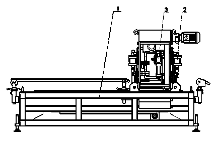 Scrap-free planetary cutting machine for PE (polyethylene) tubes