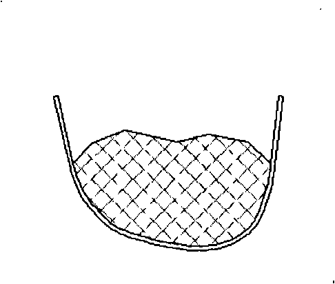 Method and device for measuring curved surface