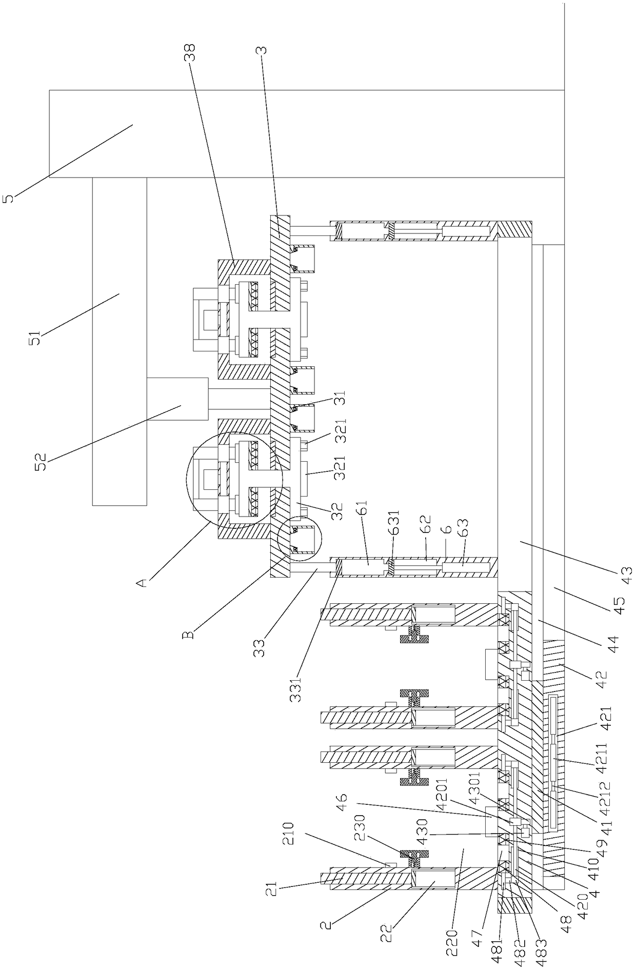 Water-cooling motor housing sealing inspecting equipment capable of conveniently fixing motor housing