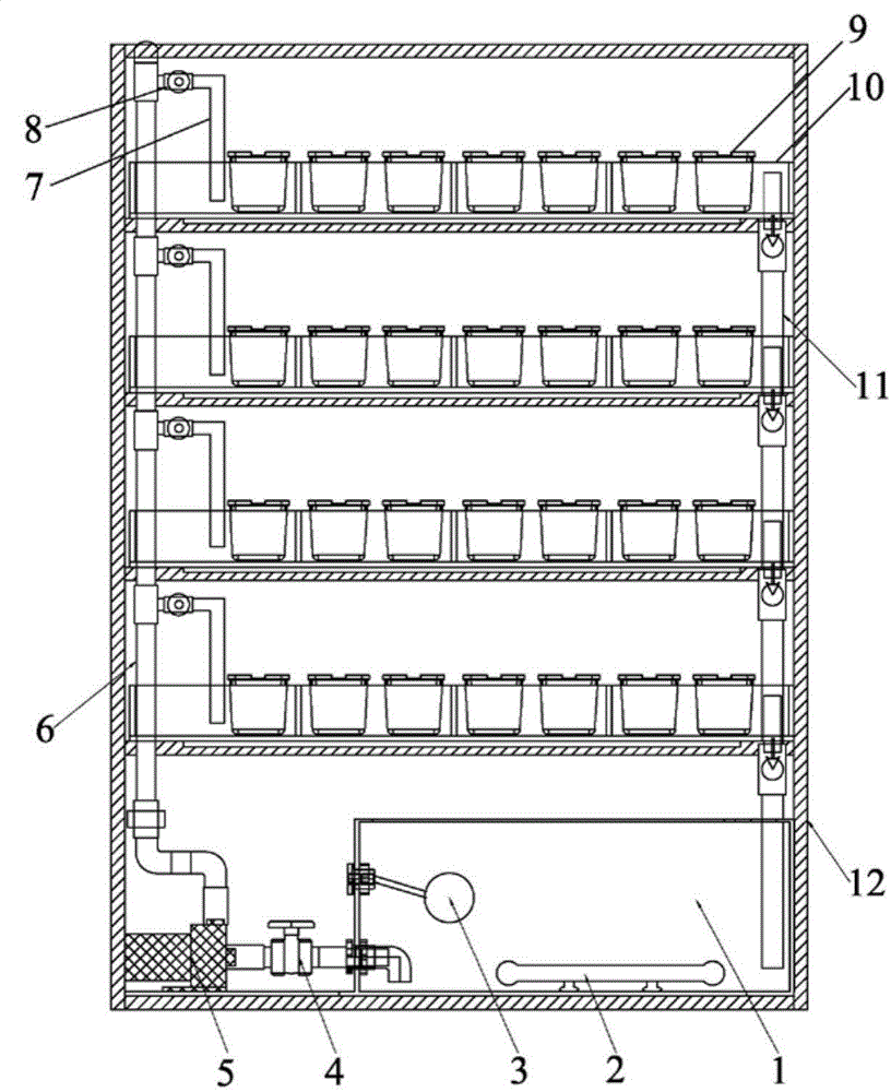 Water-bath constant-temperature type hatching system facility