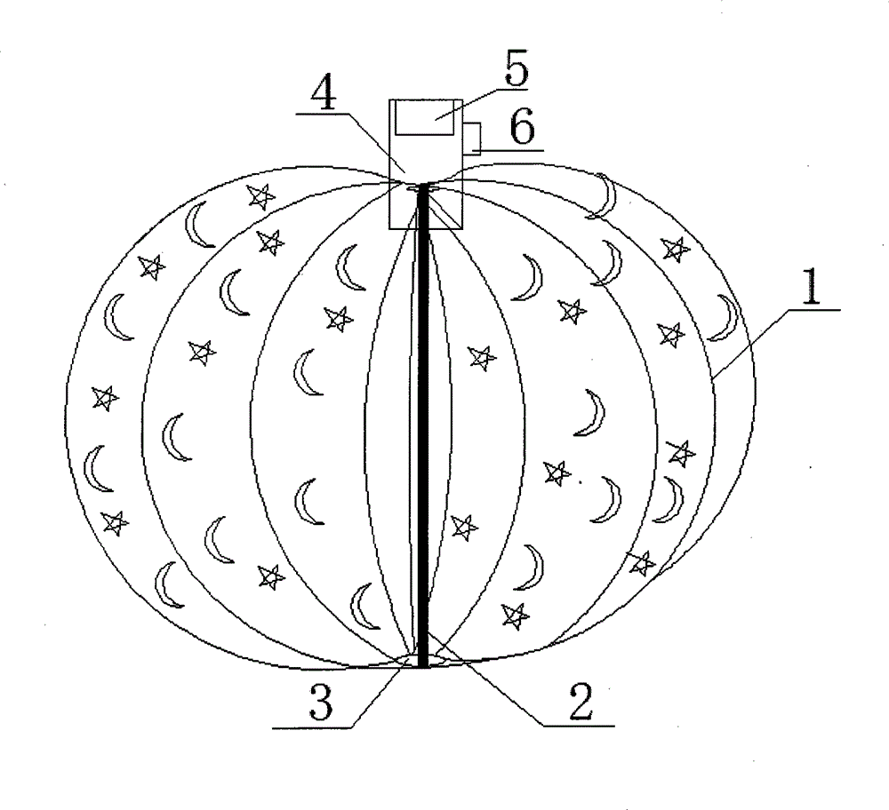 Pumpkin lamp