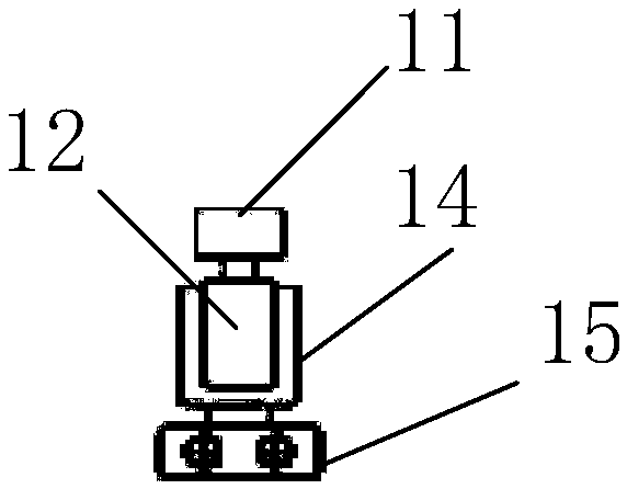 Robot and robot system for controlling fully mechanized mining face of coal mine, and operation method for robot system