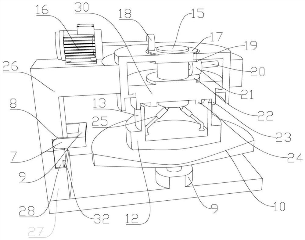 Green tea refining and rolling device