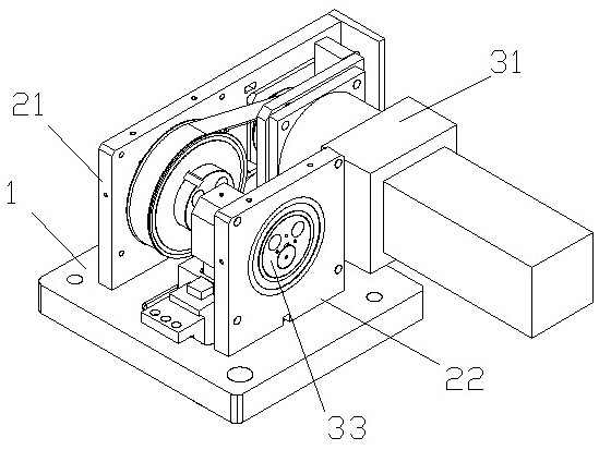 Punching device with positioning and guiding structure