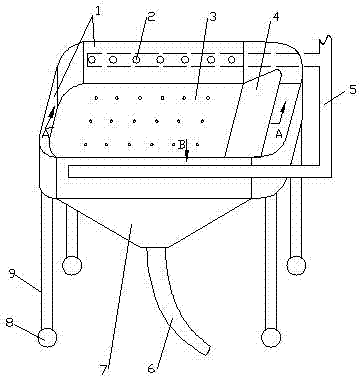 Infant bath bed