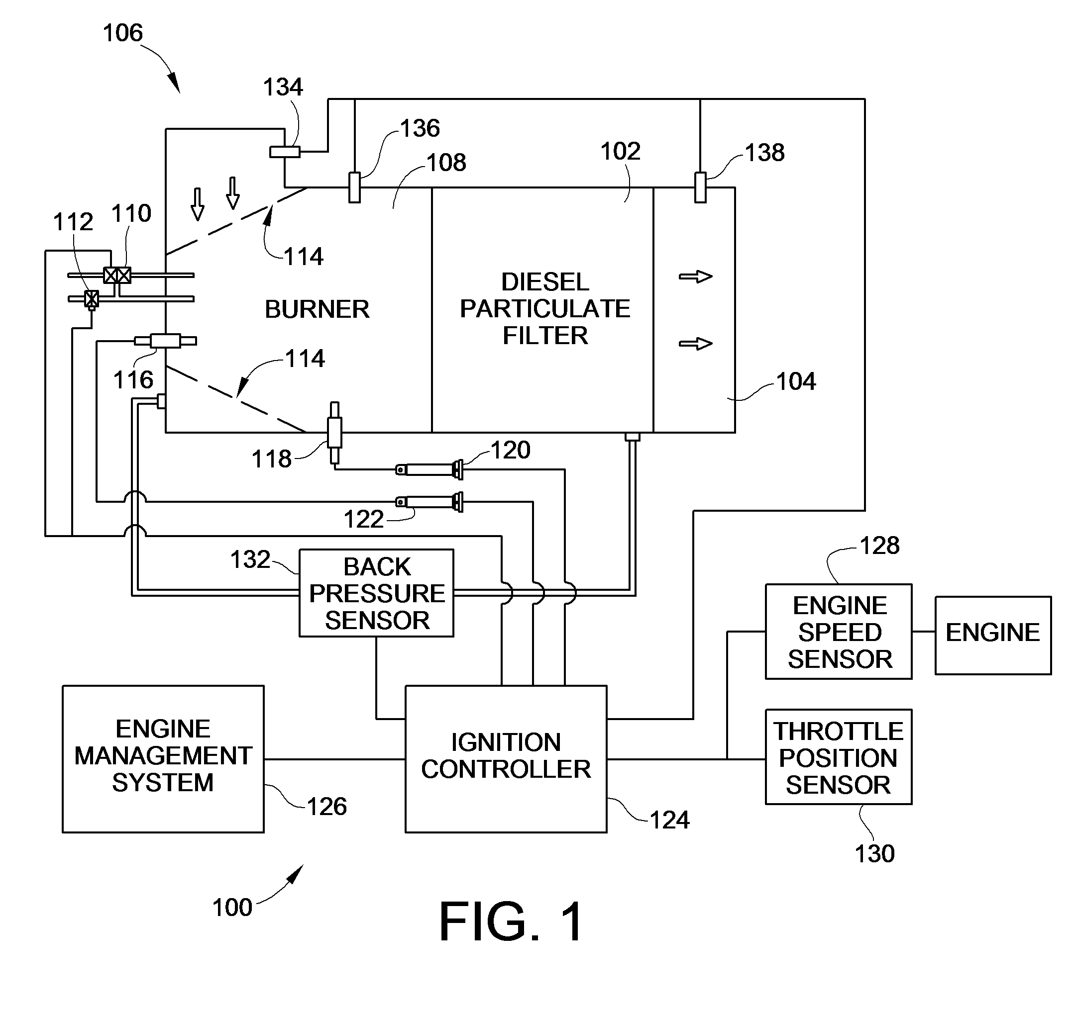 Diesel Exhaust Soot Sensor System and Method