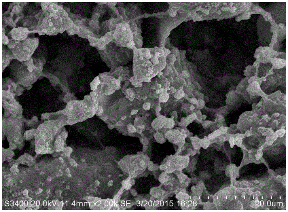 Adsorption film mixing three metallic oxides and preparation method thereof and method for measuring fluorinion based on gradient diffusion thin film technology