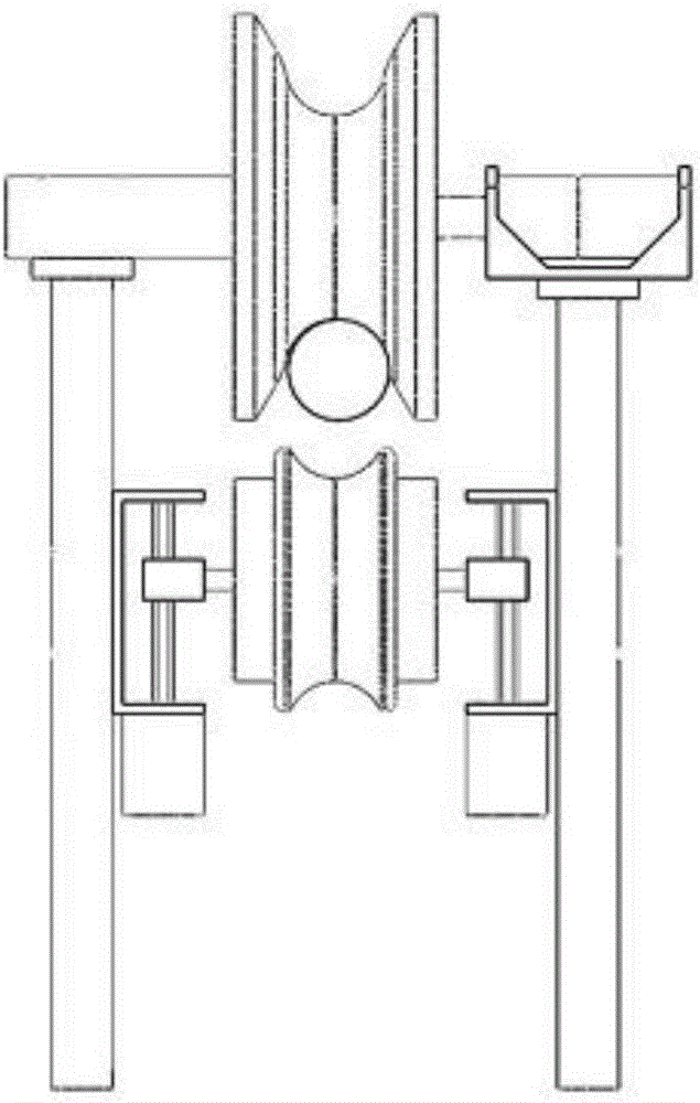 Traveling mechanism, mechanical structure of inspection robot and obstacle crossing method of mechanical structure