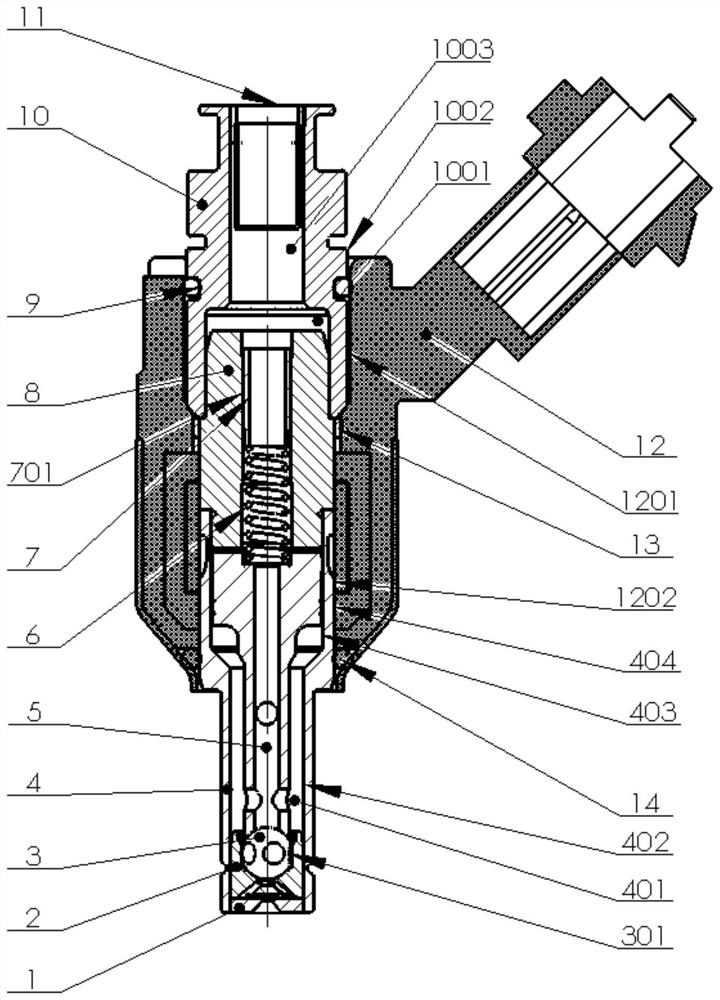 A two-stage swirl urea injector