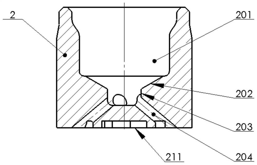 A two-stage swirl urea injector