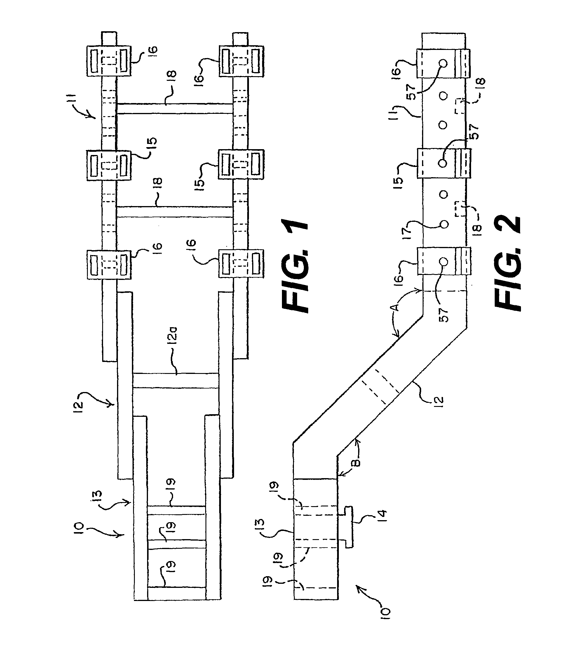 Front tow extended saddle