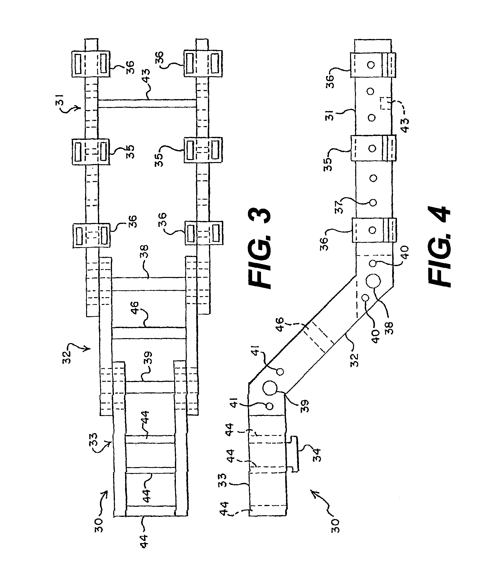 Front tow extended saddle