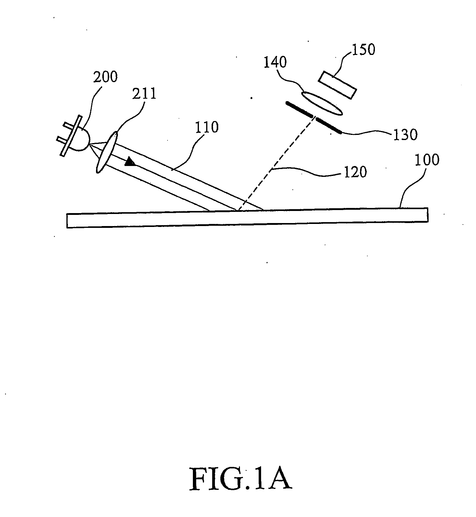 Device and method for capturing speckles