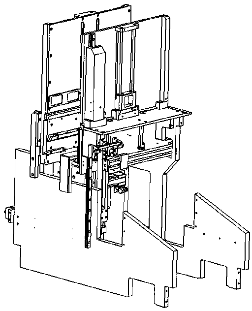 Box filler double-channel stacking system