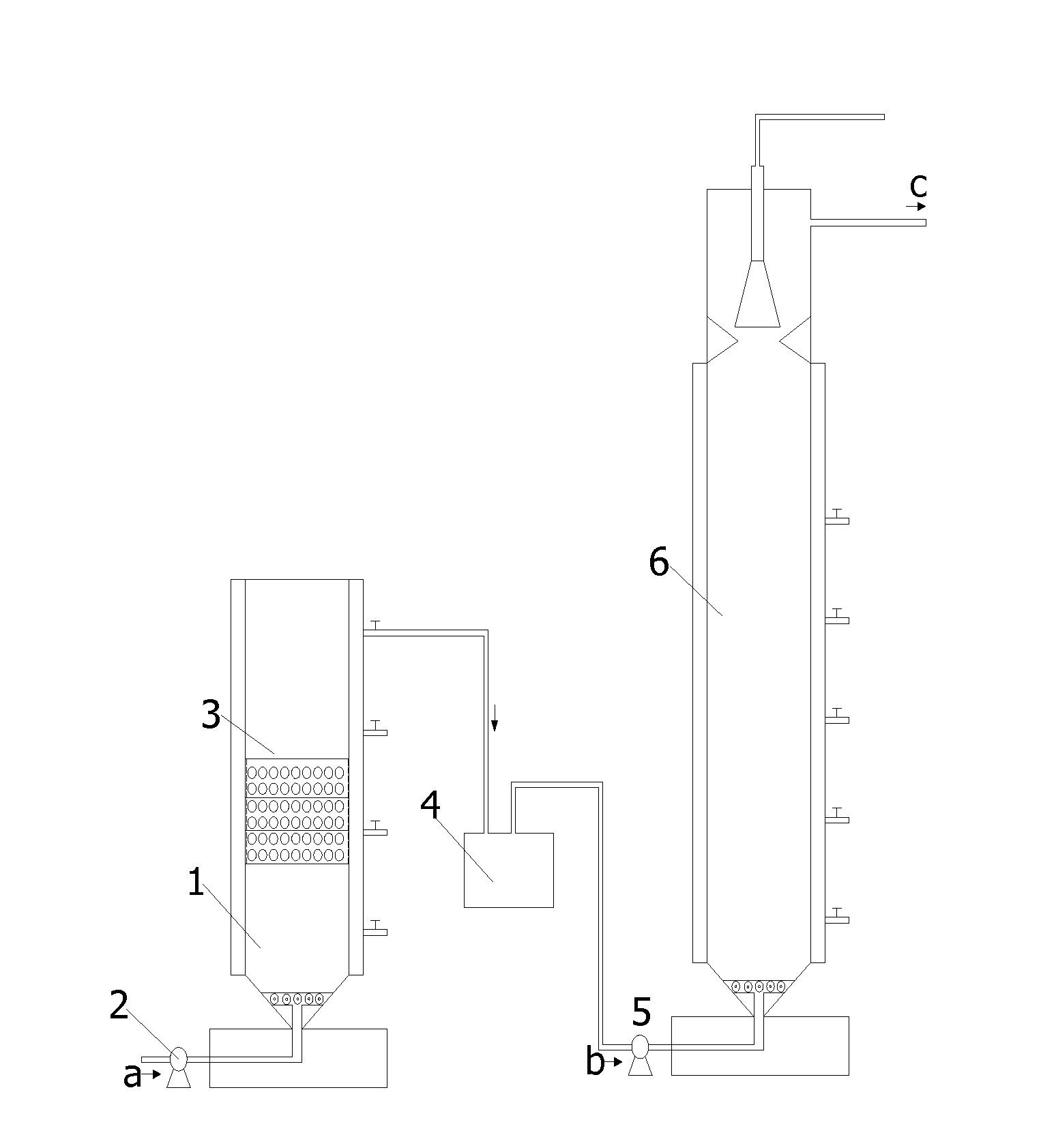 Zero-valent iron two-phase anaerobic reactor