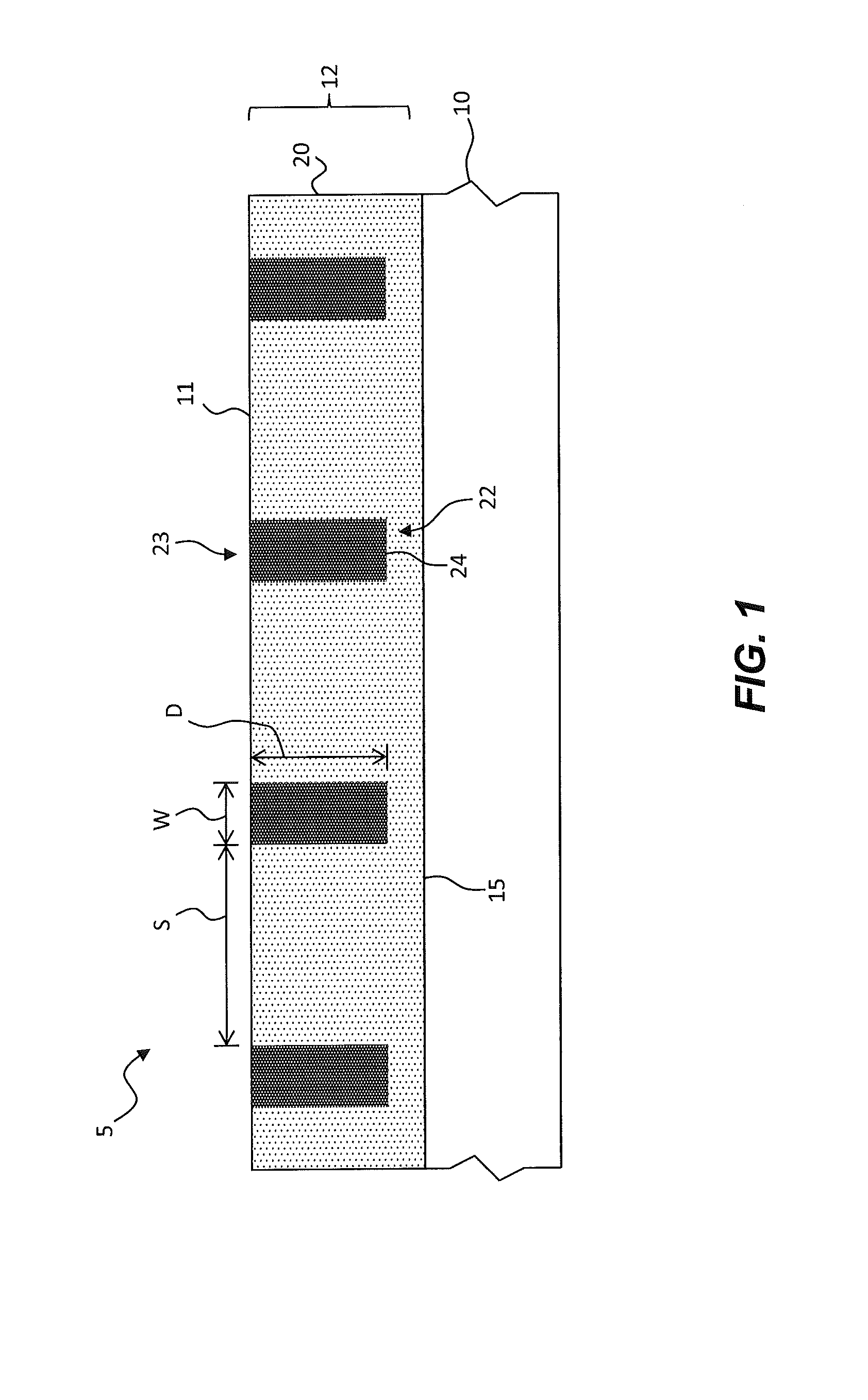 Imprinted micro-louver structure