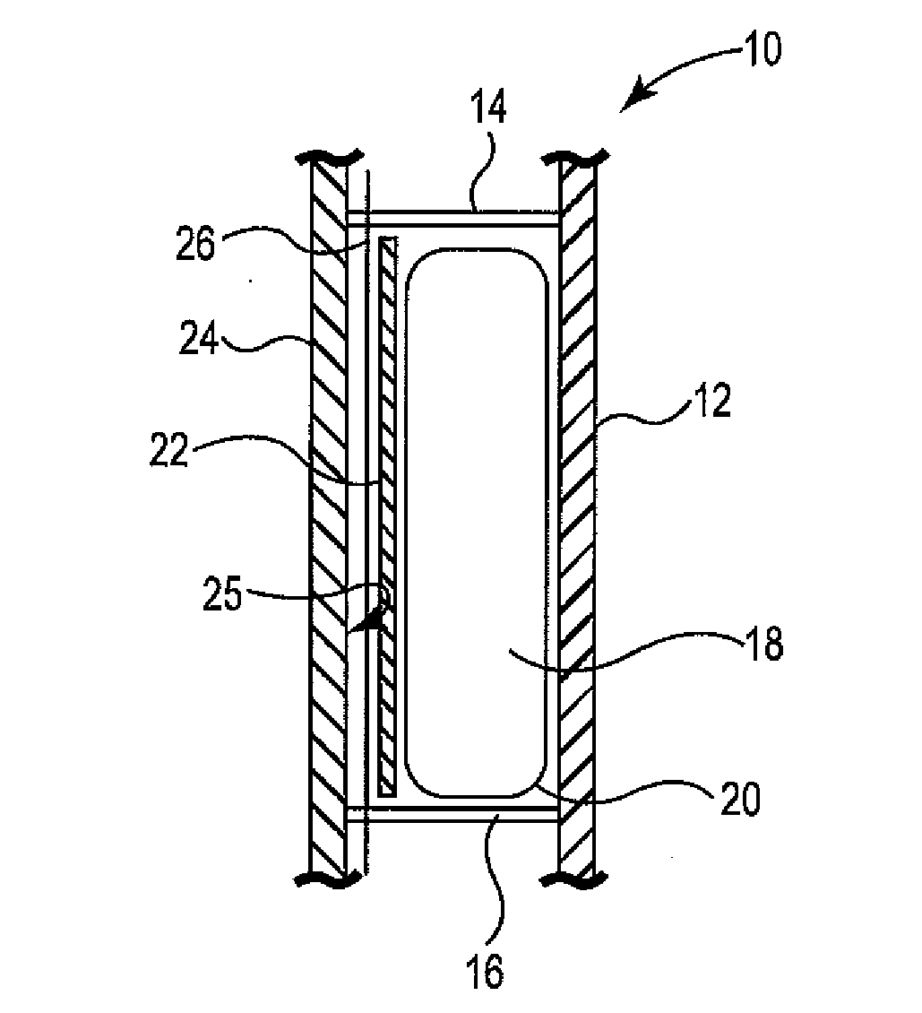 Fire barrier protection for airplanes comprising graphite films