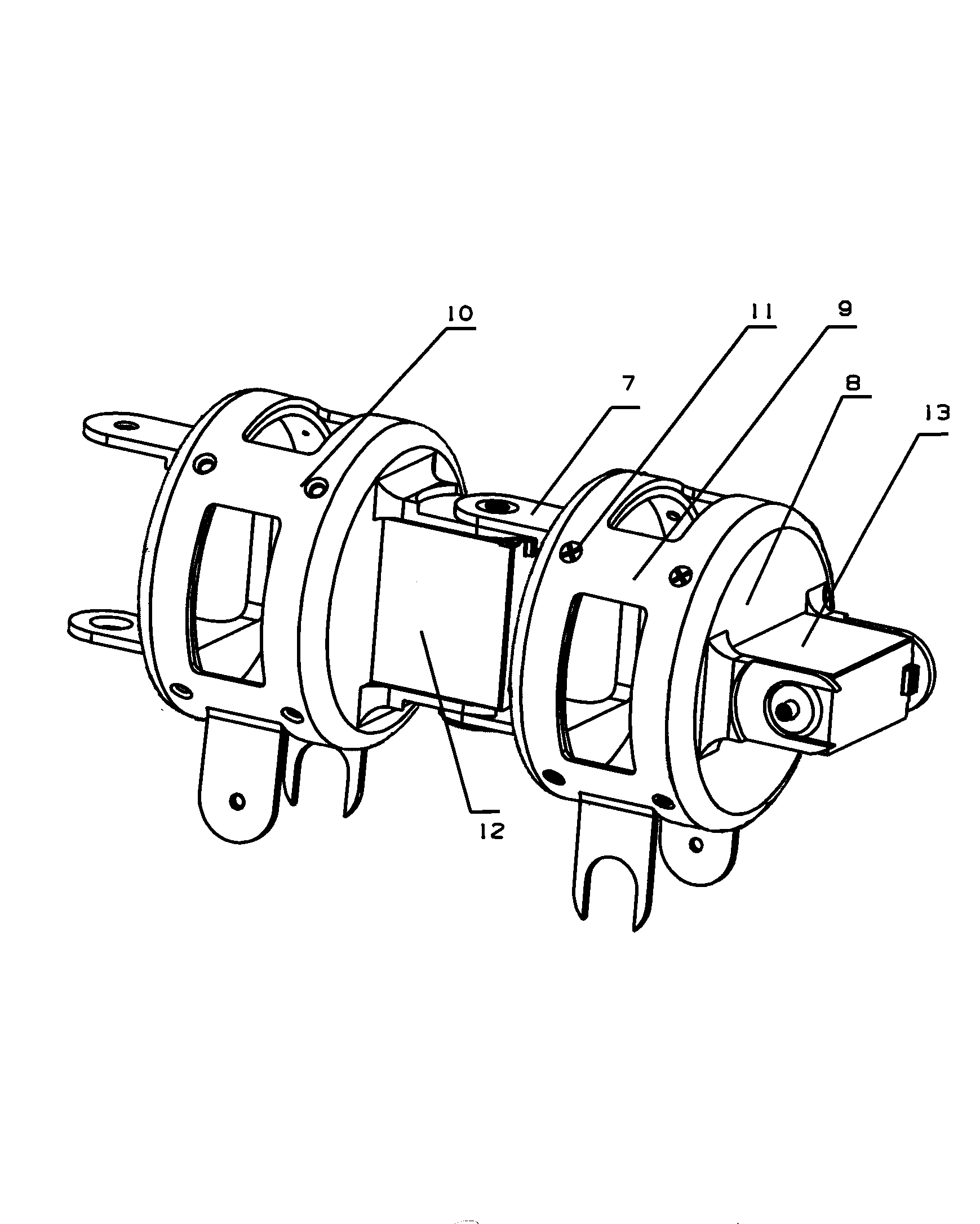 Transformable search-and-rescue robot with multiple motion tread