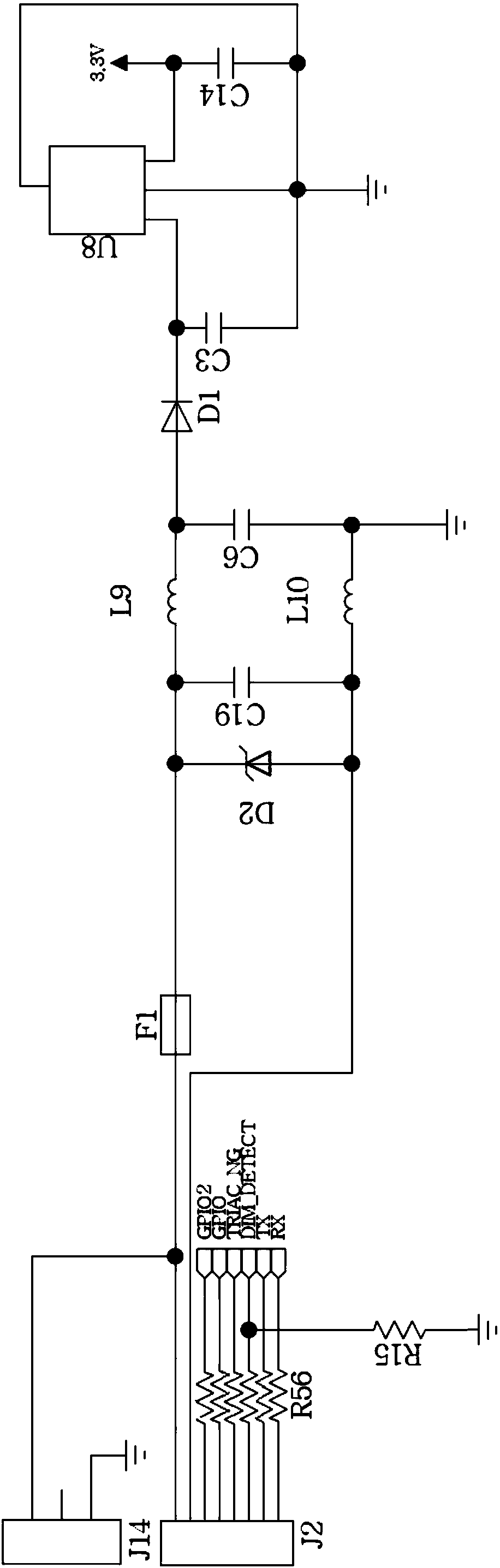 Dimmable power switch