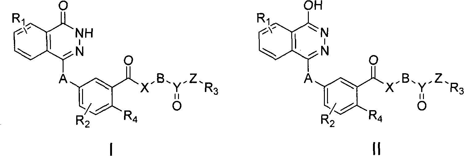 Substituted 2,3-phthalazinone compounds and application thereof