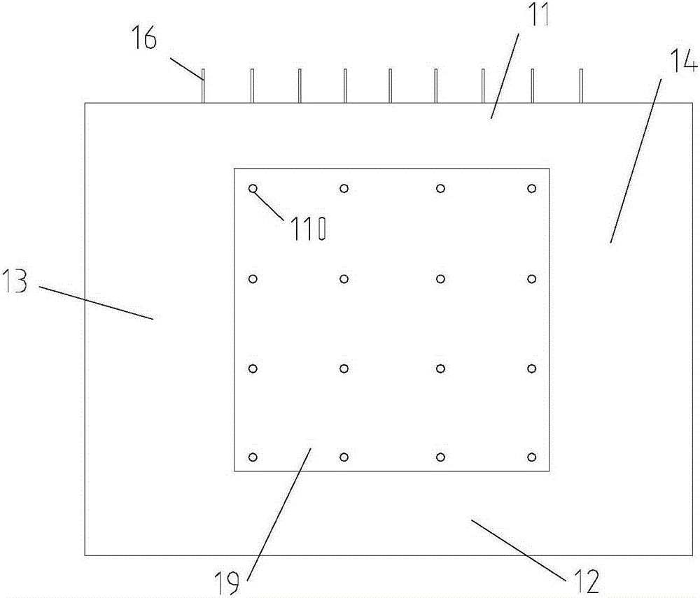 Prefabricated concrete component, shear wall module with same and making method of prefabricated concrete component