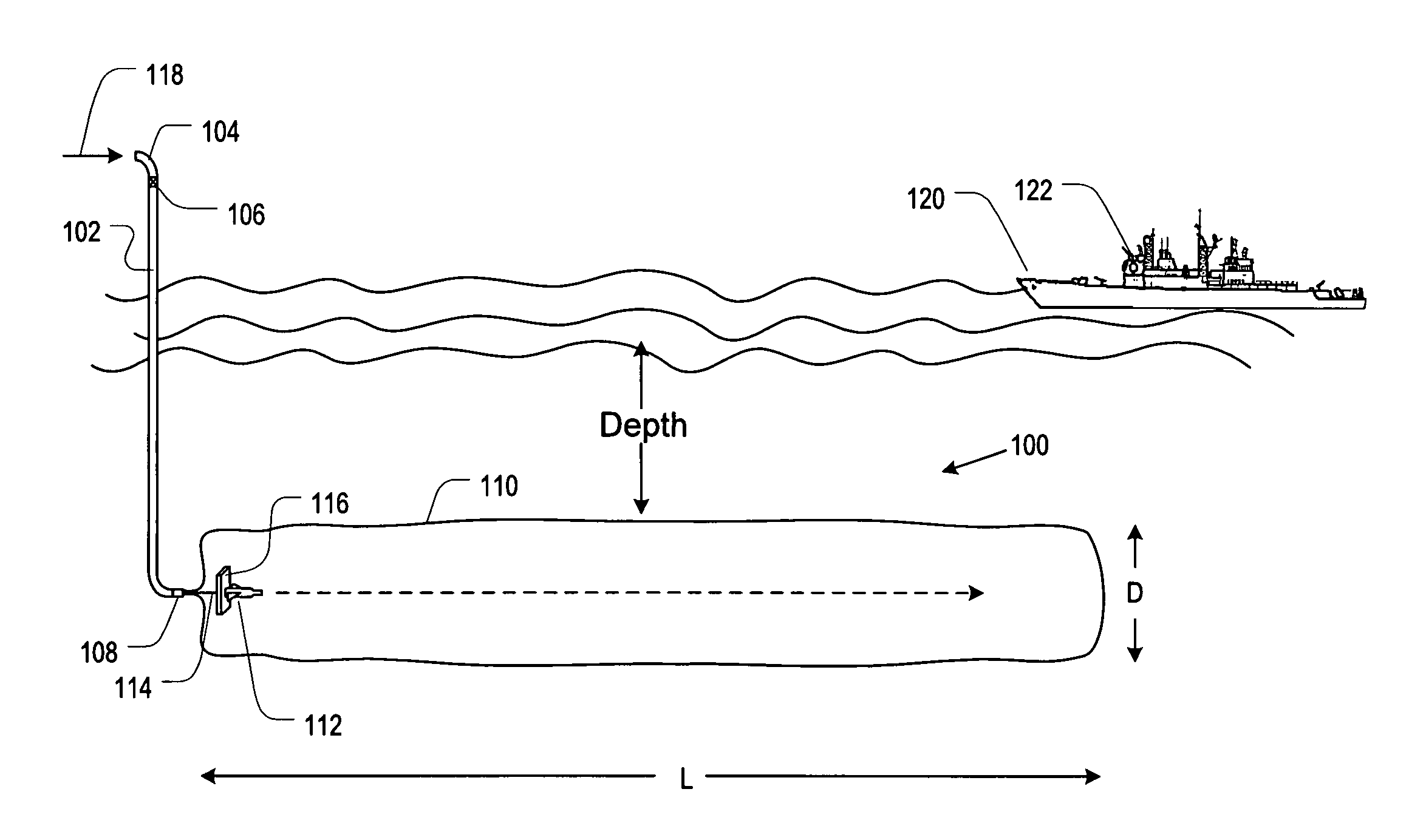 Test setup for a high-speed-torpedo defense system