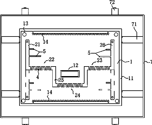 C-waveband coupler with shielded lines