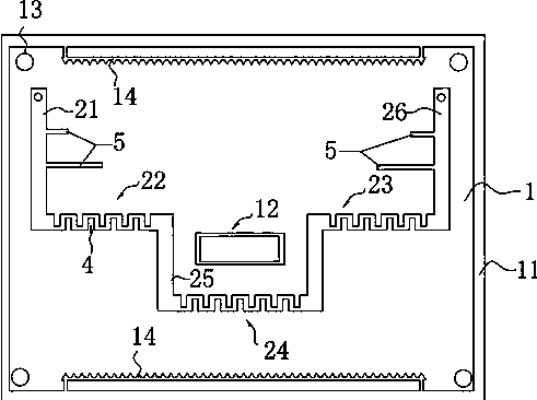 C-waveband coupler with shielded lines