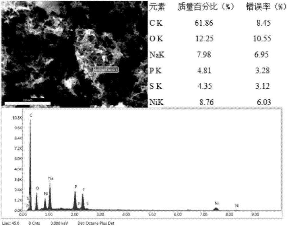 Plating solution and method for chemically plating Ni-P on surface of carbon nano tube