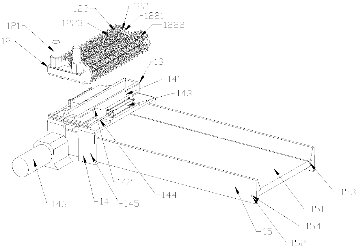 Municipal waste recycling pretreatment device