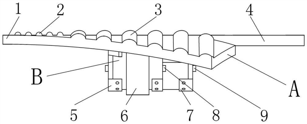 Imitation antlion vibration and structure coupling drag reduction subsoiling shovel universal shovel tip