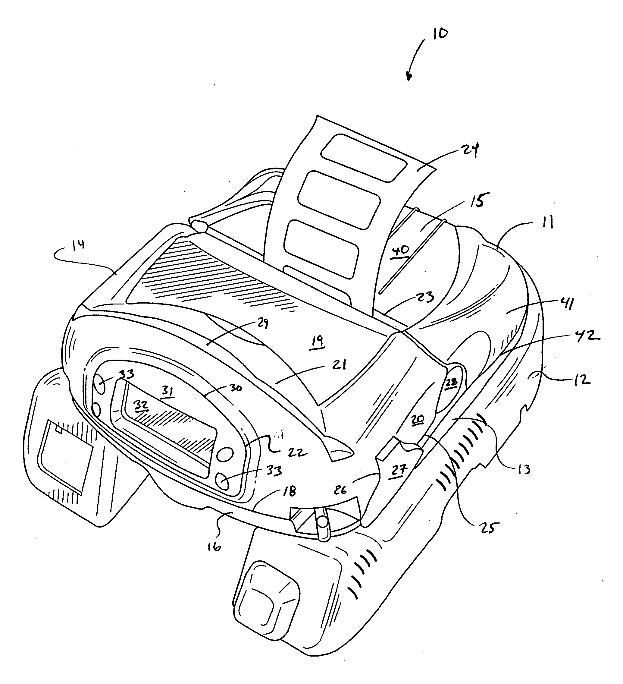 Printer assembly and method of using the same