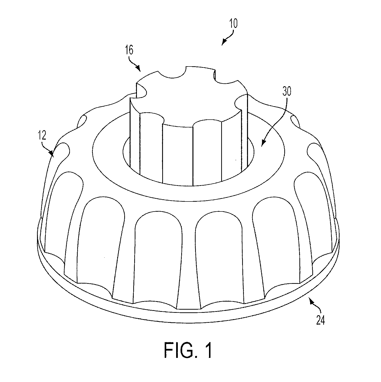 Dual independent push button rotary knob assembly