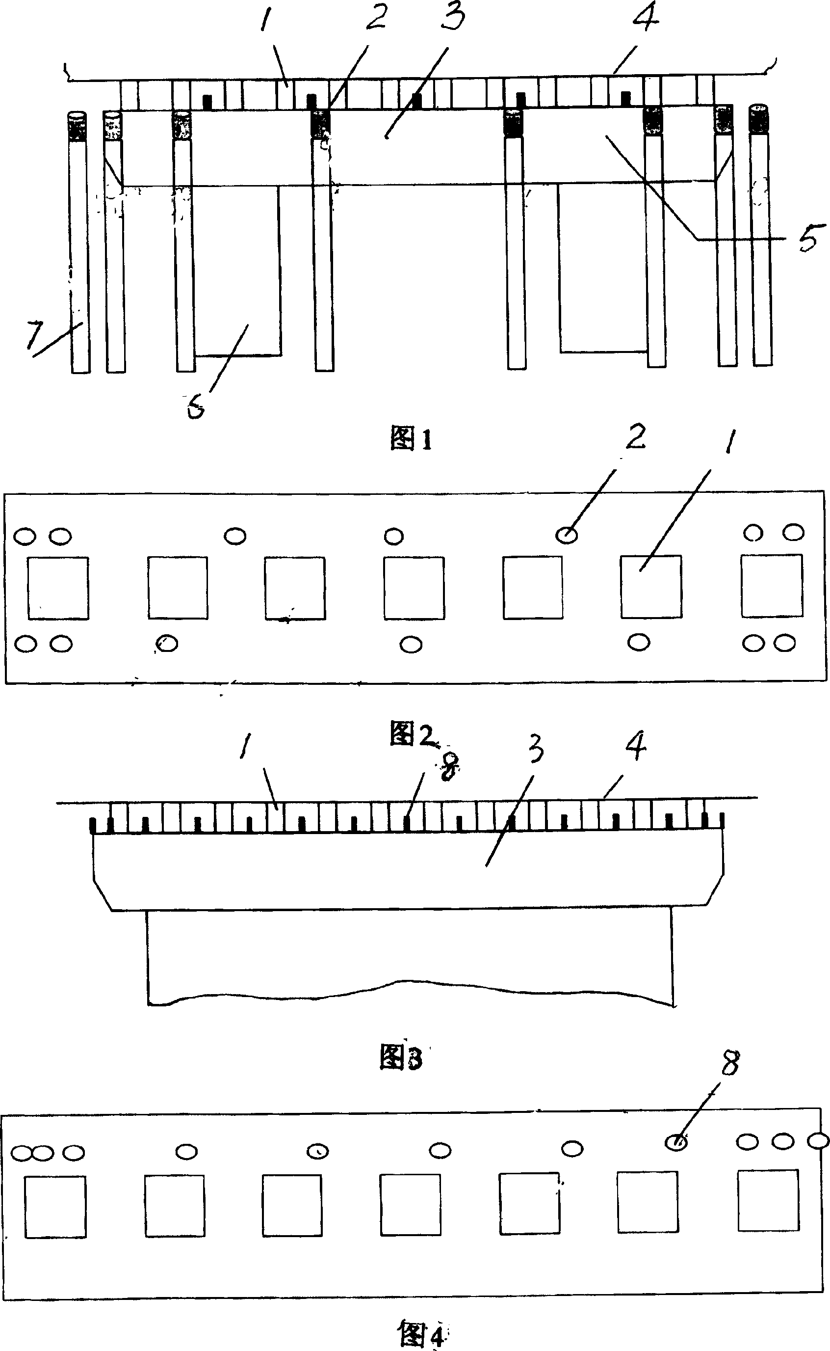 Technique for replacing supporters for continuous beam without breaking off traffic